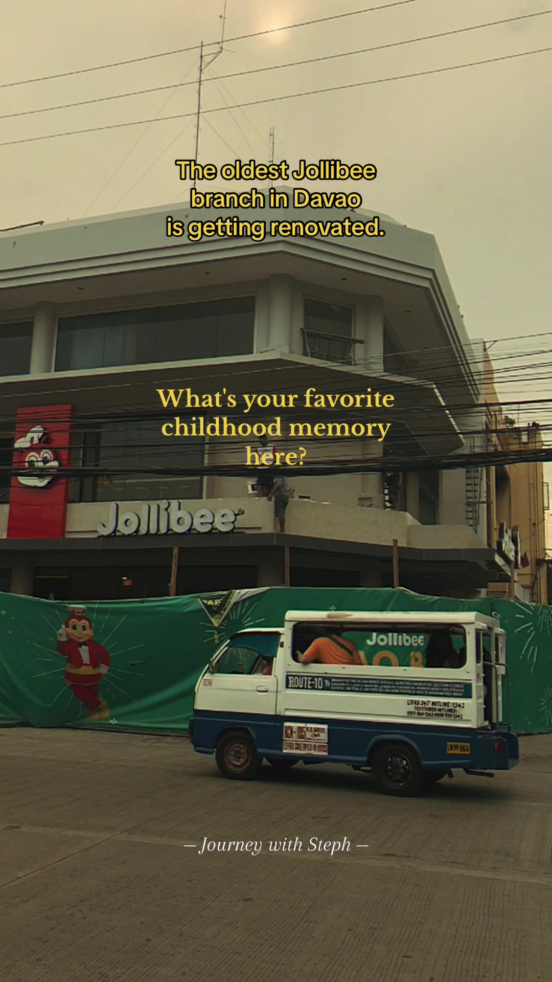 This place holds so many childhood memories 🥺🥺🥺

#fyp #jollibee #jollibeeph #jollibeetiktok #jollibeedavao #jollibeebolton #davao #davaocity #davaofoodguide 