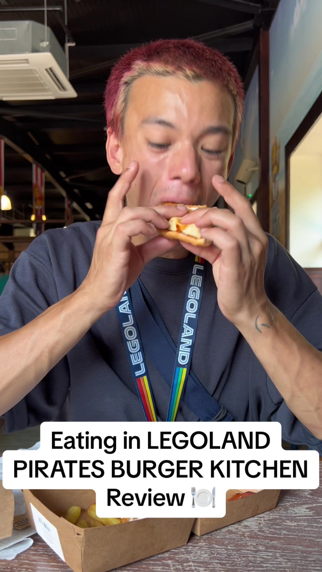 Pirates burger kitchen review, Legoland 🍔 6/10 #lego #cuisine #review #chaos #foodie #review #collab #chef #foodtock #food #restaurant #legoland #burger #foodreview #cheflife ft@✨Cat✨ 