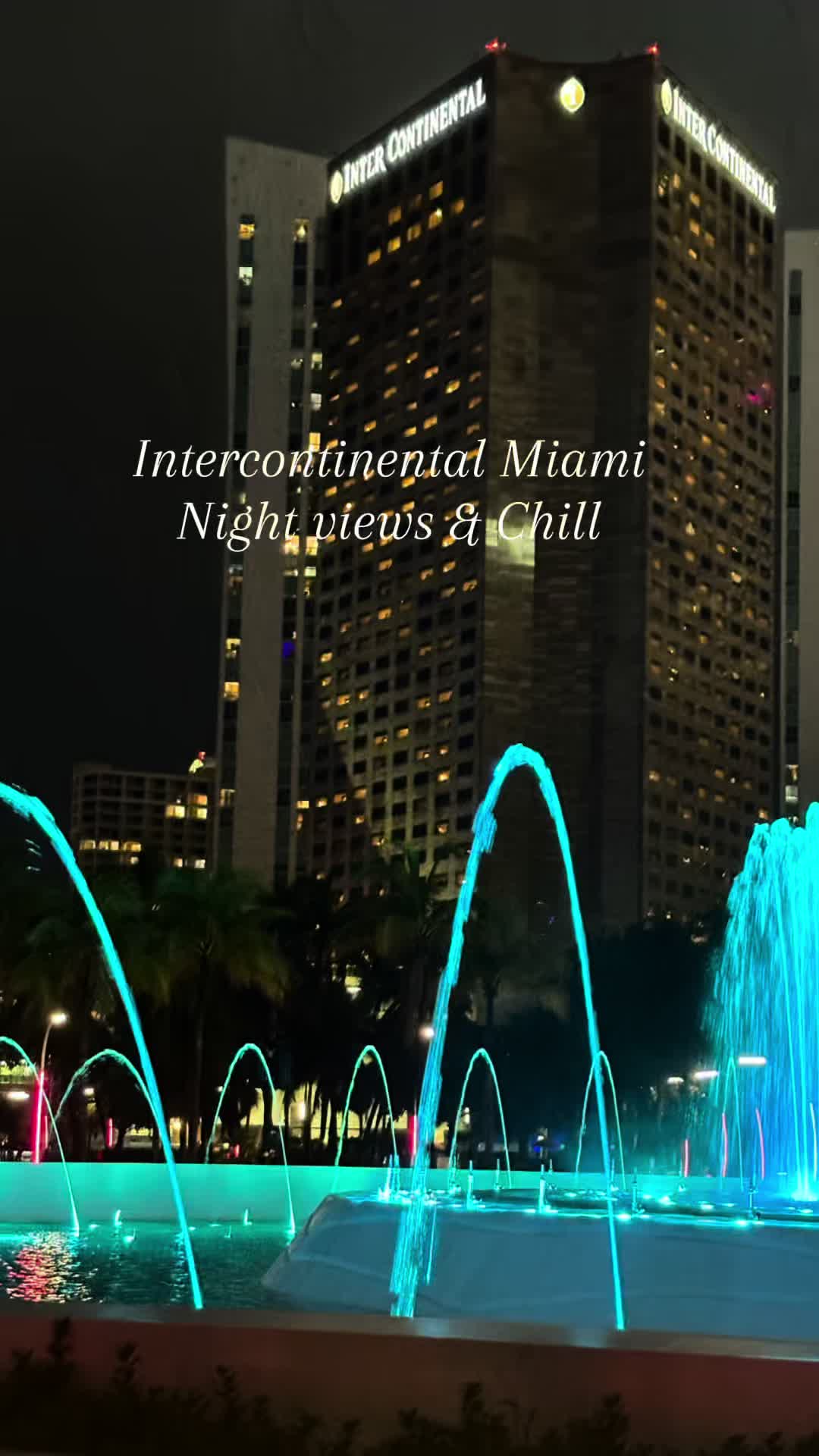 #TikTokGo #MiamiHotel This is how you start a Miami stay! #IntercontinentalMiami #HotelReview #TravelInspo @IHG One Rewards 