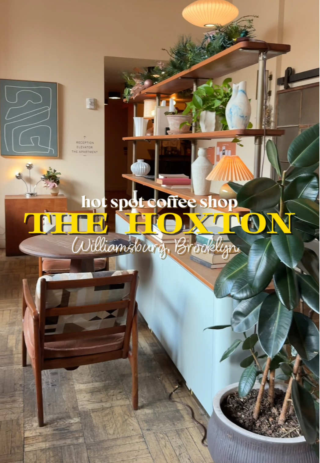 Your next WFH café in Brooklyn ☕️✨

The Hoxton in Williamsburg is calm, cozy, and effortlessly dreamy. Mid-century details, warm earth tones, and just the right atmosphere to stay focused and productive. Perfect for locking in, romanticizing your workday, and pretending emails aren’t stressful. 💻✨

📍 The Hoxton, Williamsburg
97 Wythe Ave, Brooklyn, NY 11249

@The Hoxton Hotel 

•
•

#nyccafe #thehoxton #nyc #nyccoffeeshop #brooklyncafe 