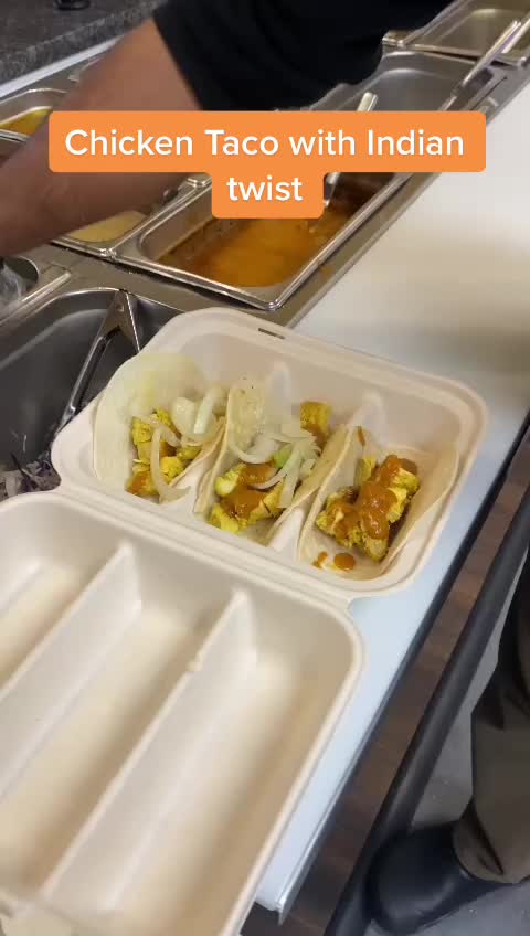 Chicken Taco with Indian Flavor.
Come and try it at wow Tikka Fenway#bostonfoodies #healthy #bostonfoodgram #boston #foodtok #foodlover @bostonglobe @eater @Boston magazine @Boston.com @Fenway park @Fenway Coffee Addicts 