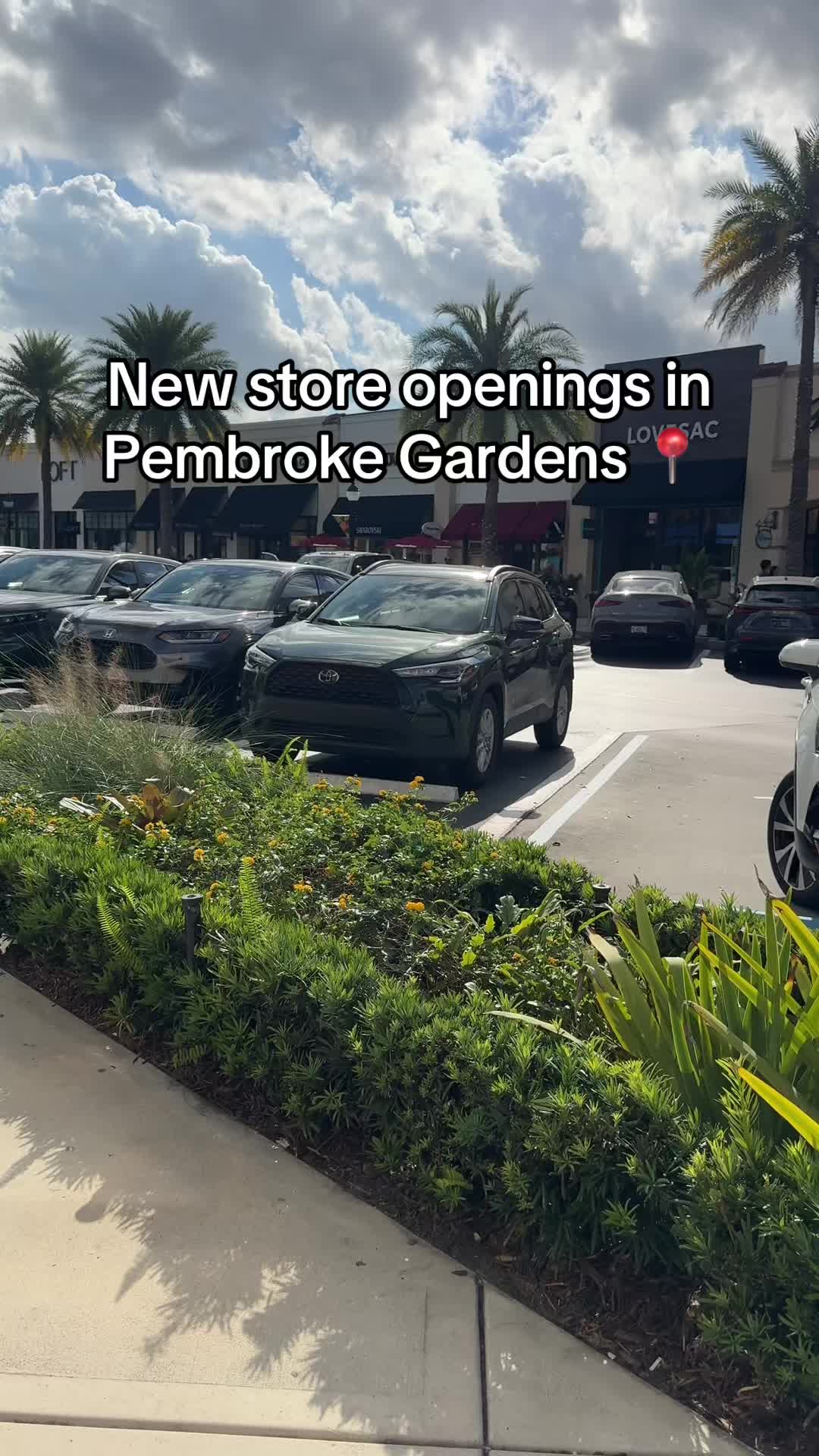 New store openings in Pembroke Gardens in Pembroke Pines Florida 